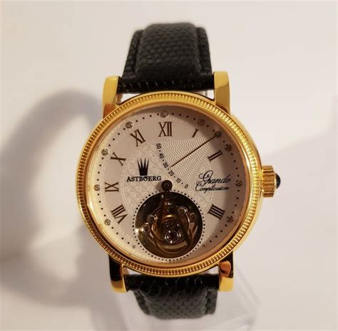 At Auction: ASTBOERG Grande Complication wristwatch with .